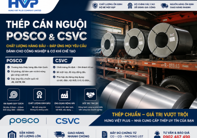 TÌNH HÌNH THÉP THÁNG 08 - 2026